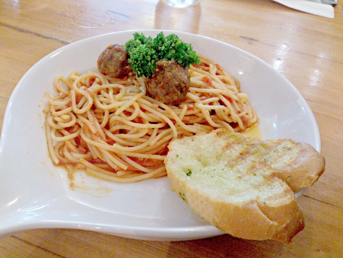 Trialaland Conti's Serendra Spaghetti Marinara with Meatballs