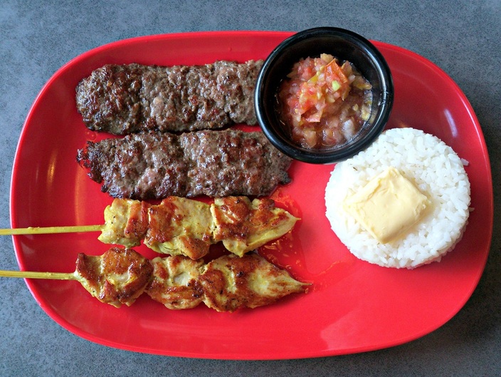 Trialaland Uncle Moe's Malingap Kebab Platter